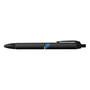 Stylo Noir Drapeau suédois