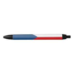 Stylo Noir Drapeau tchèque