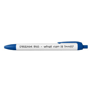Stylo Noir Dream Big pen