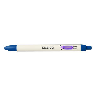 Stylo Noir Drôle crayon volant