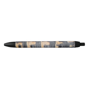 Stylo Noir Écaille de tortue