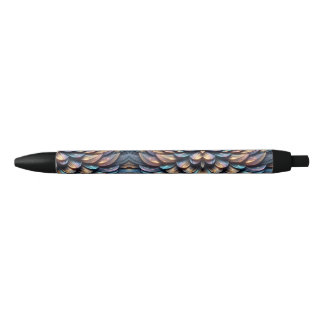 Stylo Noir Écailles Éblouissantes