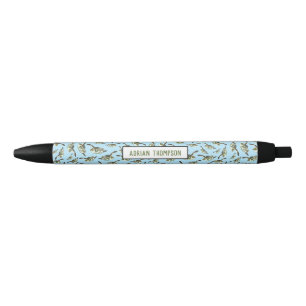 Stylo Noir École Motif des Tortues de mer de Cute
