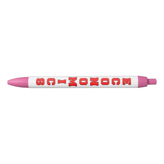 Stylo Noir Économie (Devant)