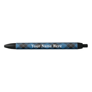 Stylo Noir Ecosse Forever Clan Ramsay Ramsey Blue Tartan