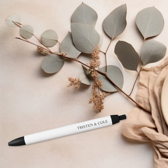 Stylo Noir Écriture Moderne Classe (Créateur téléchargé)