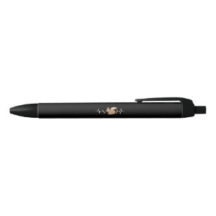 Stylo Noir Écureuil Écureuil