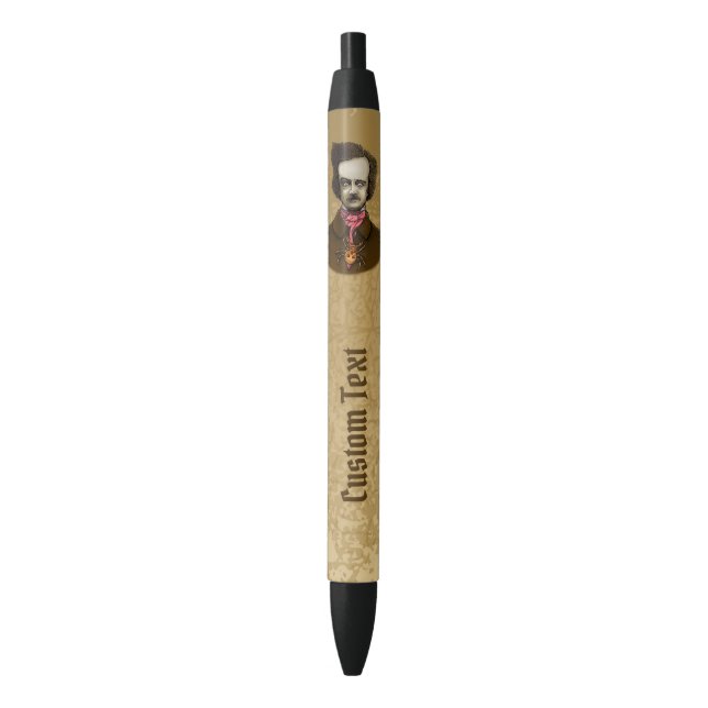 Stylo Noir Edgar (devant Vertical)