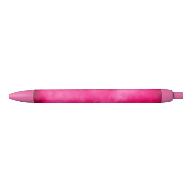 Stylo Noir Effet nuage de tempête élégant en Magenta (Devant)