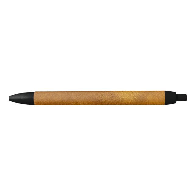 Stylo Noir Effet Or (Devant)