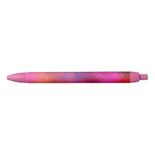 Stylo Noir Effet Splatter de peinture de galaxie