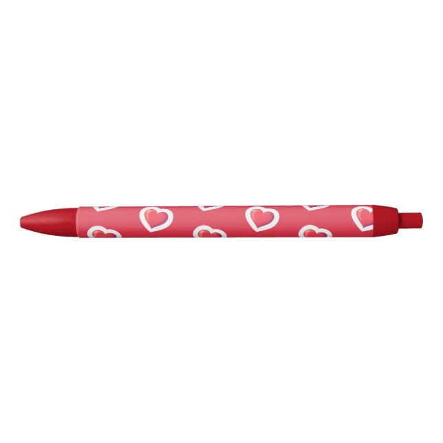 Stylo Noir Élastique à cheveux (Devant)