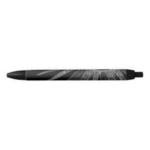 Stylo Noir Elégante conception en noir de la lune de soleil