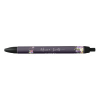 Élégante floraison violette