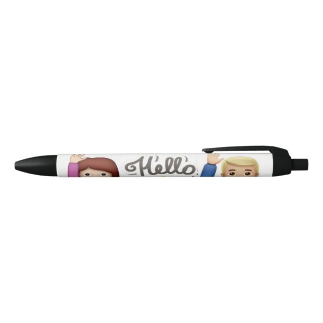 Stylo Noir emoji (Haut)