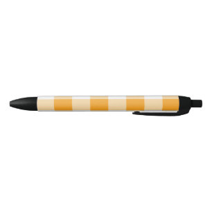 Stylo Noir en vichy Motif