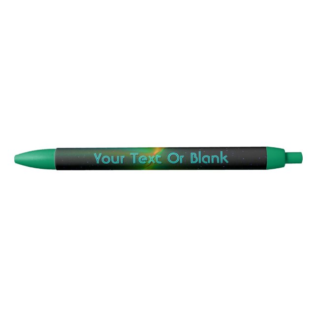 Stylo Noir Enchevêtrement quantique (Devant)