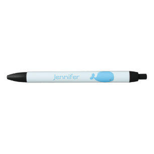 Stylo Noir Enfants mignons de bande dessinée de kawaii de