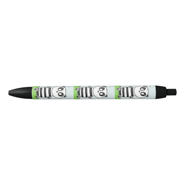 Stylo Noir Enfants Panda  (Devant)