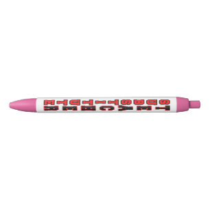 Stylo Noir Enseignant remplaçant