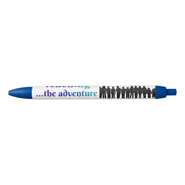 Stylo Noir Enseignement, l'aventure continue Pen (Devant)