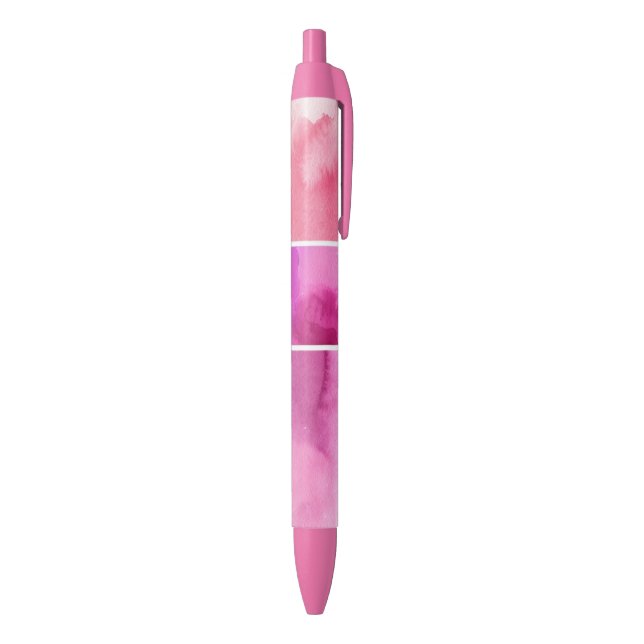 Stylo Noir Ensemble de l'abrégé sur 3 peints à la main (Bas (Vertical))