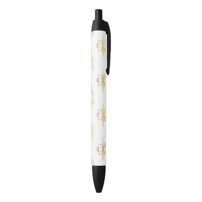 Stylo Noir Entraîneur d'or Cinderella Princess Royal Magic (Bas (Vertical))