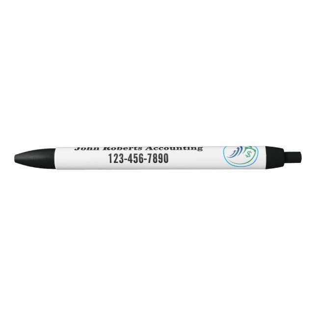 Stylo Noir Entreprise de comptabilité (Devant)
