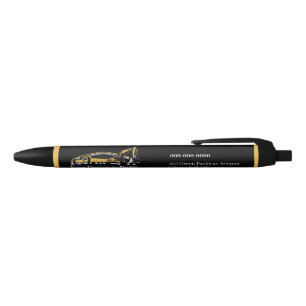 Stylo Noir Entreprise de Construction de Matériel Lourd Profe