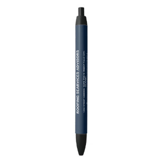 Stylo Noir Entreprise de Toiture | Services de Logo Personnal