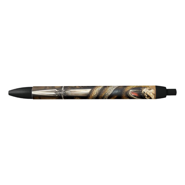 Stylo Noir Épée (Devant)