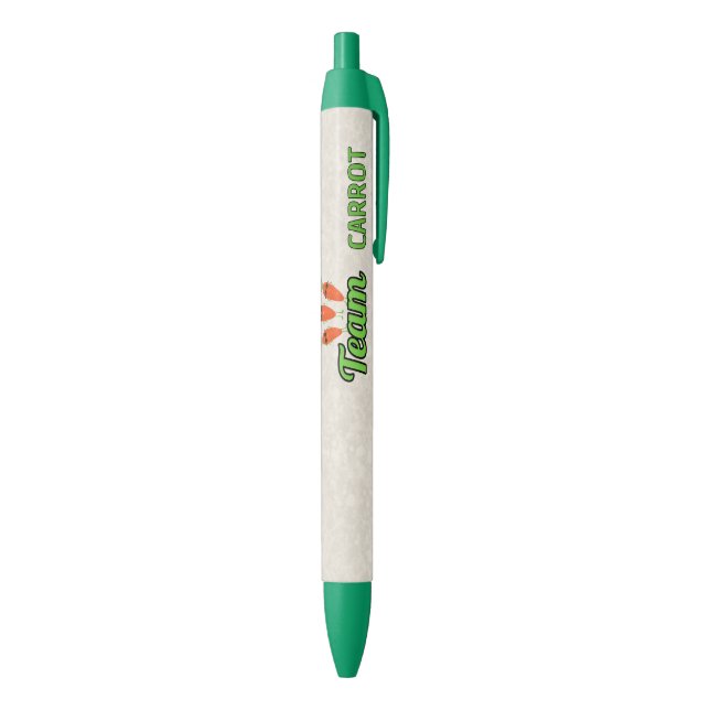 Stylo Noir Équipe Carotte Cool (Bas (Vertical))