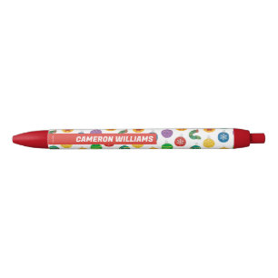 Stylo Noir Eric Carle Caterpillar Motif de Noël