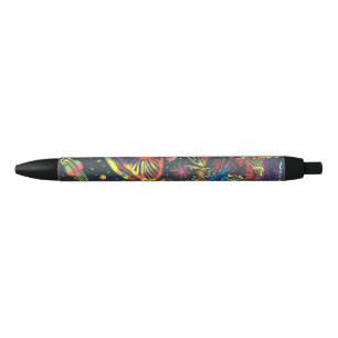 Stylo Noir Espace des champignons