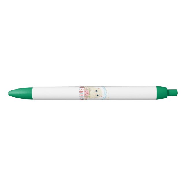Stylo Noir esthétique du chat, L'anatomie du chat perse (Devant)