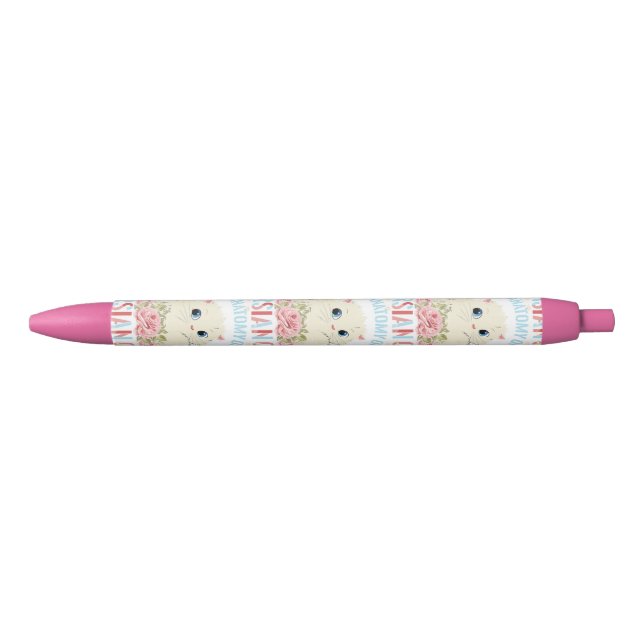 Stylo Noir esthétique du chat, L'anatomie du chat perse (Devant)