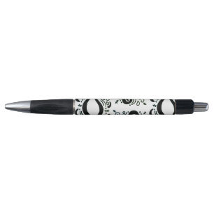 stylo noir et blanc