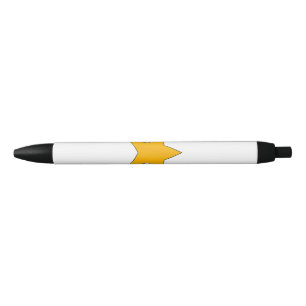 Stylo Noir Étoile jaune