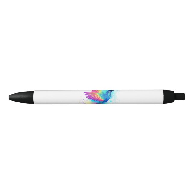 Stylo Noir Exotic Rainbow Hummingbird (Devant)