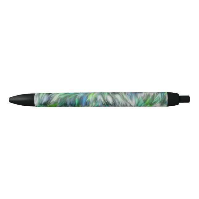 Stylo Noir Fabric Texture Green Fur Design-68745 (Devant)