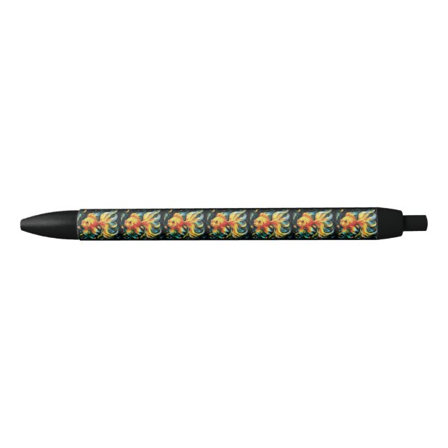 Stylo Noir Fantaisie Fin-Tastique (Devant)