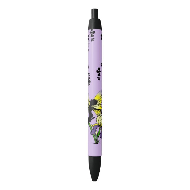 Stylo Noir Fée Iris Shadow (devant Vertical)