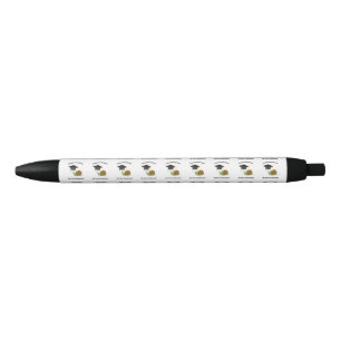 Stylo Noir Félicitations pour votre diplôme ! escargot