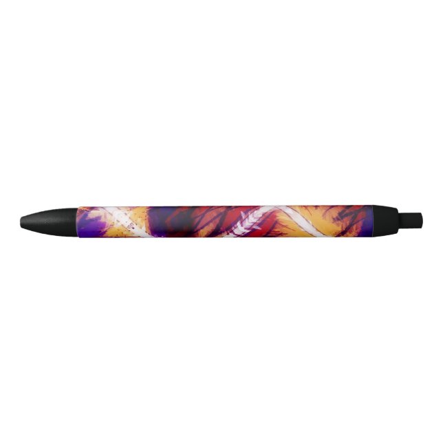 Stylo Noir Feu sauvage (Devant)