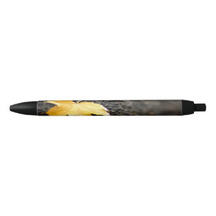 Stylo Noir Feuille d'or