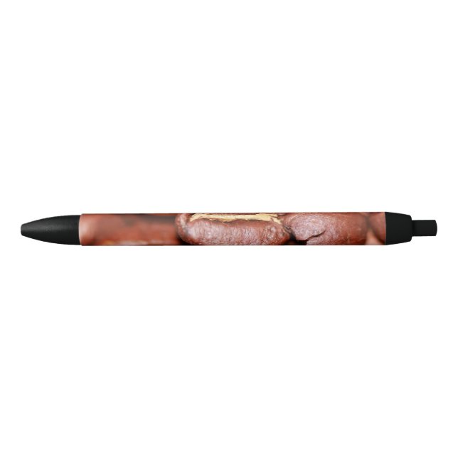 Stylo Noir Fèves de café grillées (Devant)