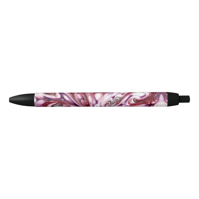 Stylo Noir Fille en colère (Devant)