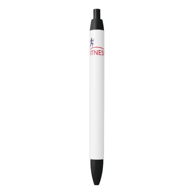 Stylo Noir Fitness (devant Vertical)