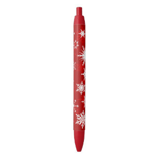 Stylo Noir Flambeaux de Noël