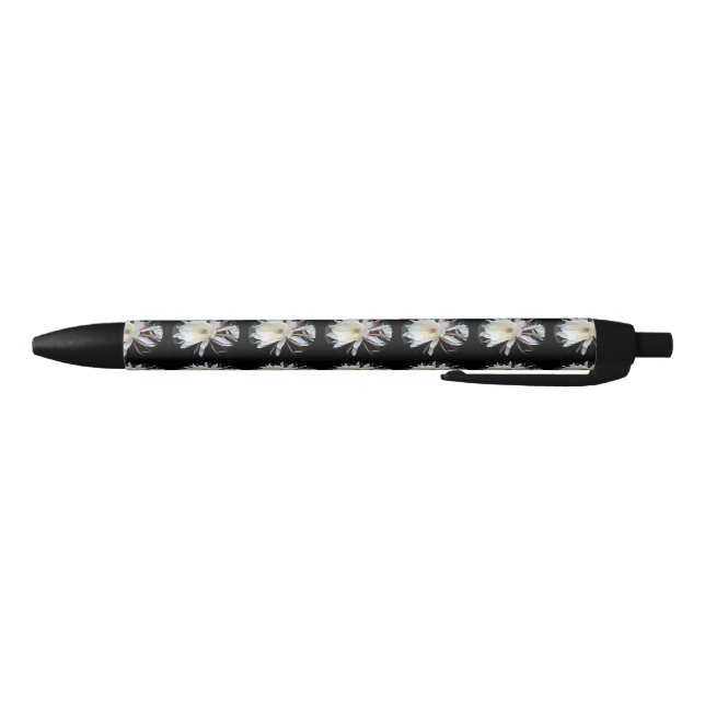 Stylo Noir Fleur de cactus épiphyte (Bas)